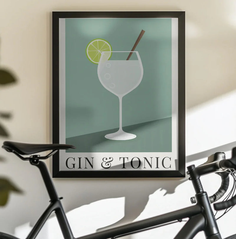 Gin &amp; Tonic - Andreas Magnusson Framed Art | Home or Office Art