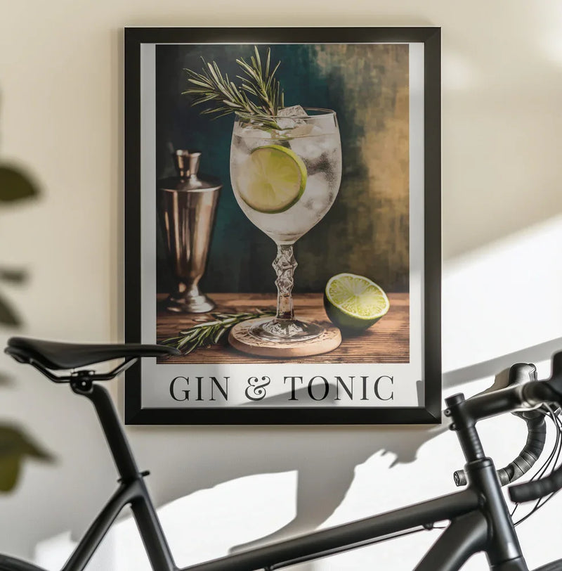 Gin &amp; Tonic - Andreas Magnusson Framed Art | Home or Office Art