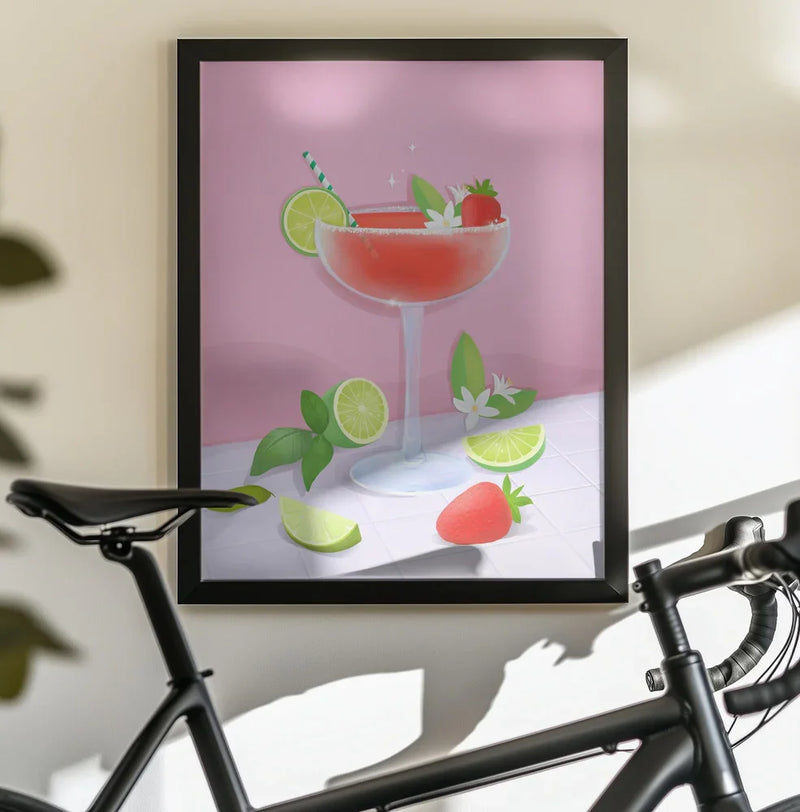 Daiquiri Cockail - Petra Lizde Framed Art | Home or Office Art