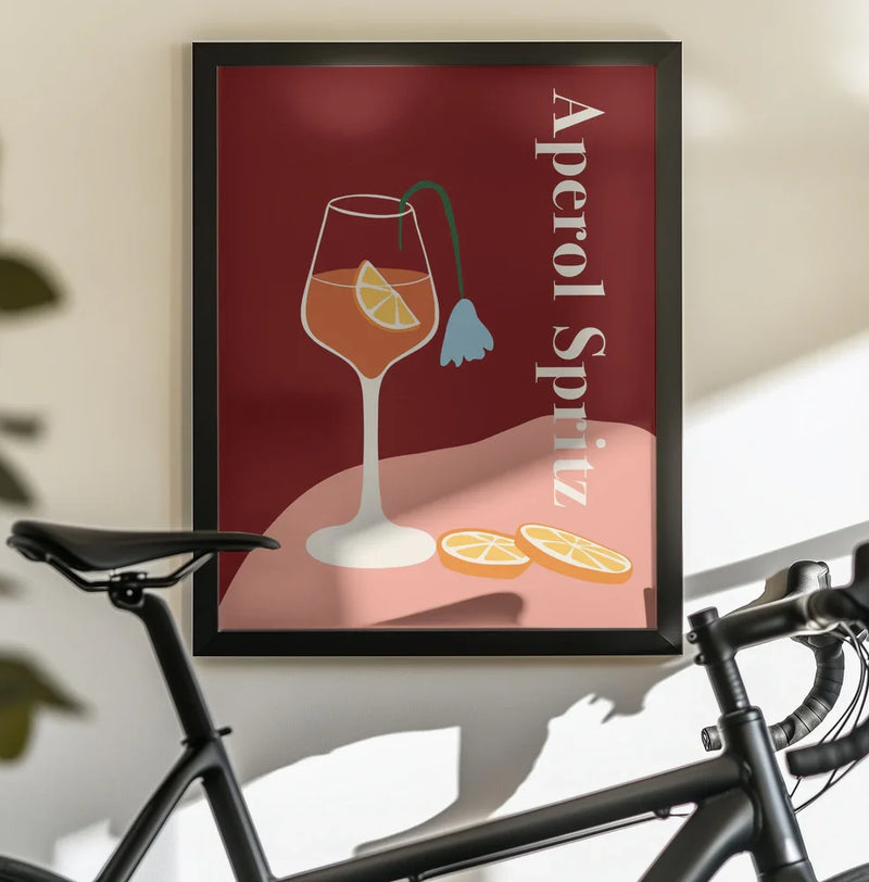Aperol Spritz - Miho Art Studio Framed Art | Home or Office Art