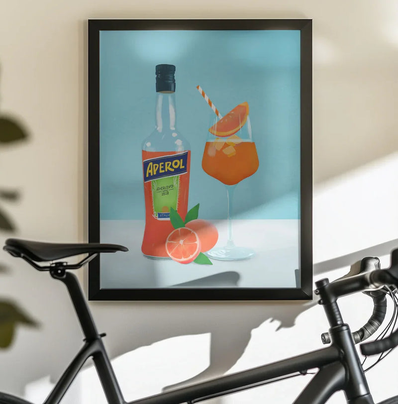Aperol Spritz - Petra Lizde Framed Art | Home or Office Art