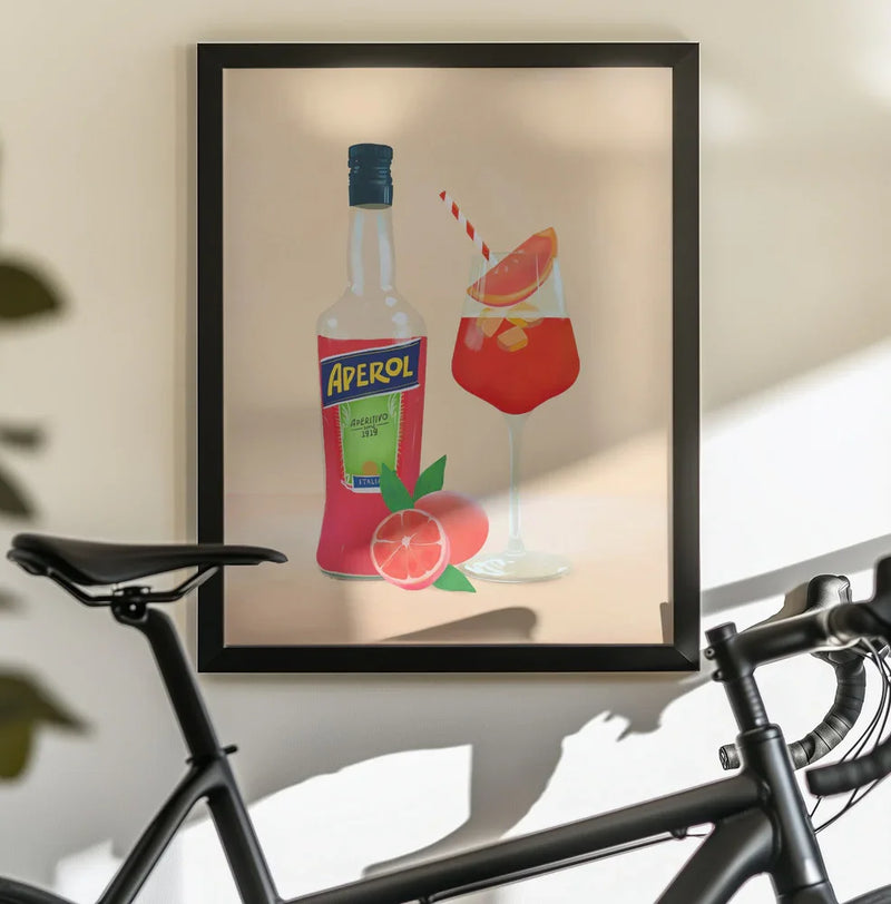 Aperol Spritz - Petra Lizde Framed Art | Home or Office Art