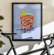 One More Bloody Mary Please - Uma Gokhale Framed Art | Home or Office Art