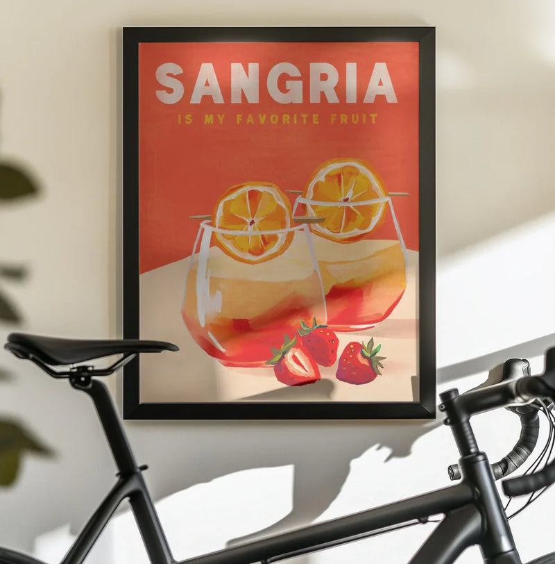 Sangria - The Whiskey Ginger Framed Art | Home or Office Art