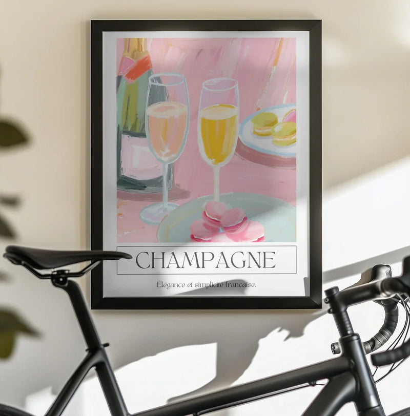 Champagne - Ohkimiko Framed Art | Home or Office Art