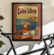 Cuba Libre Vintage Commercial - Andreas Magnusson Framed Art | Home or Office Art