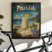 Pina Colada Vintage - Andreas Magnusson Framed Art | Home or Office Art