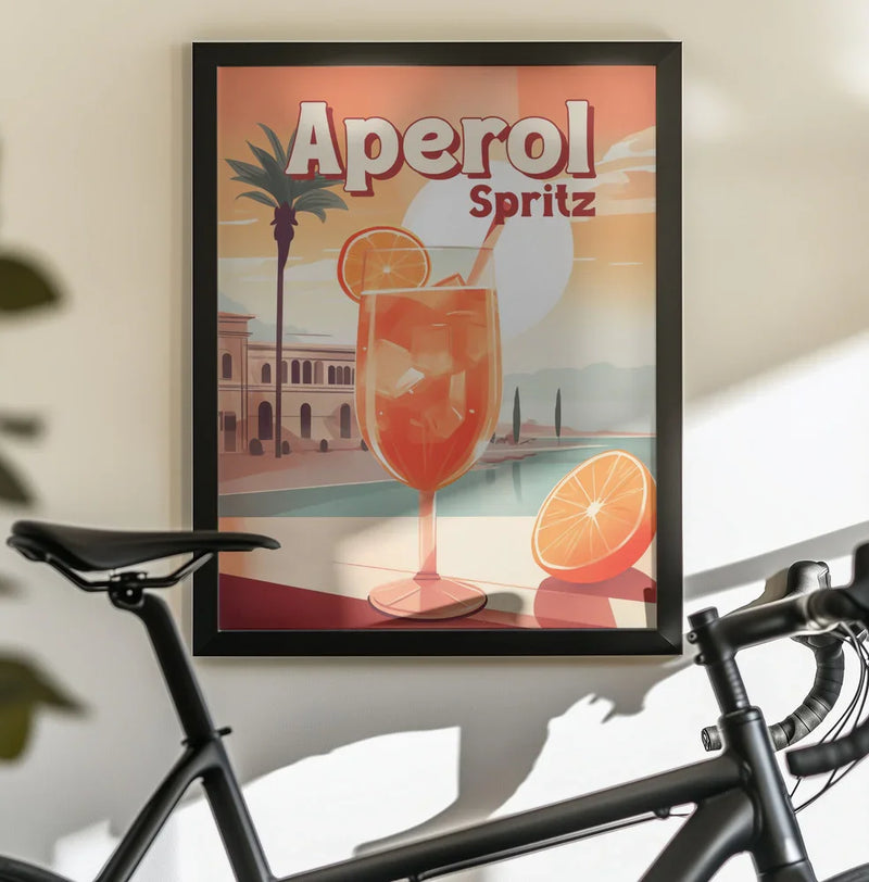 Aperol Spritz Tropical - Andreas Magnusson Framed Art | Home or Office Art