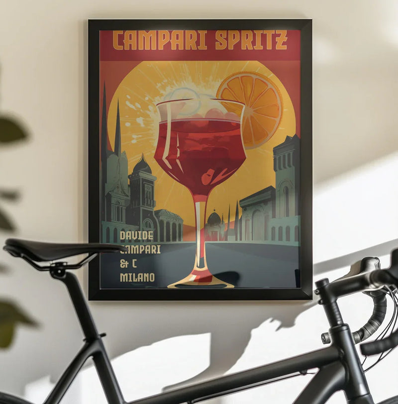 Campari Spritz - Andreas Magnusson Framed Art | Home or Office Art
