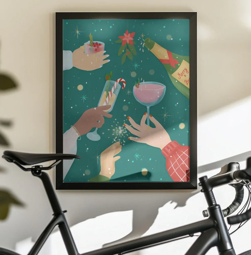 Cheers - Petra Lizde Framed Art | Home or Office Art