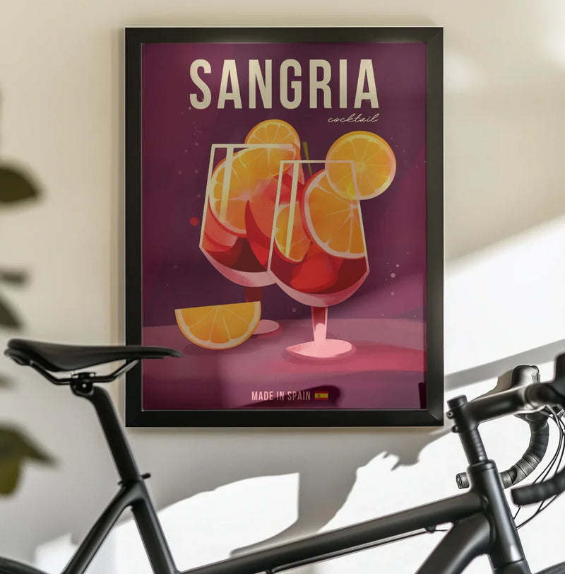 Sangria Cocktail - Andreas Magnusson Framed Art | Home or Office Art