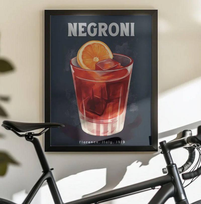 Negroni Florence 2 - Andreas Magnusson Framed Art | Home or Office Art