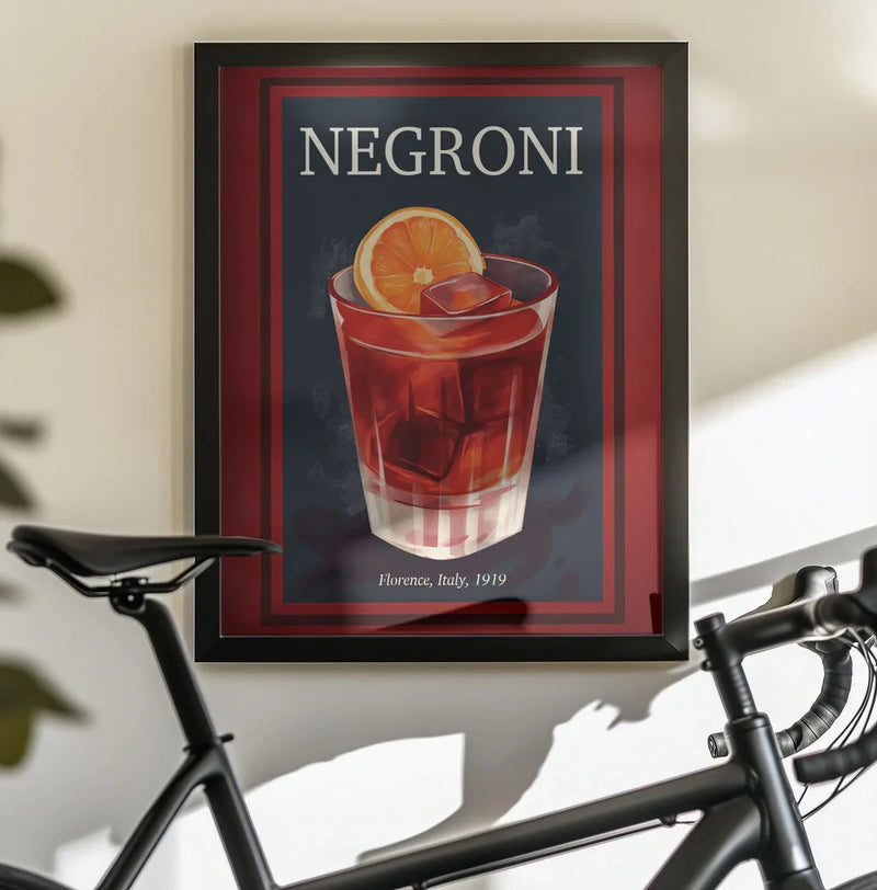 Negroni Florence - Andreas Magnusson Framed Art | Home or Office Art