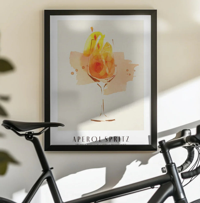 Aperol Spritz - Ekaterina Koroleva Framed Art | Home or Office Art
