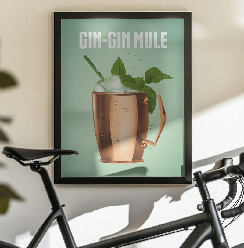 Gin Gin Mule Copper - Andreas Magnusson Framed Art | Home or Office Art