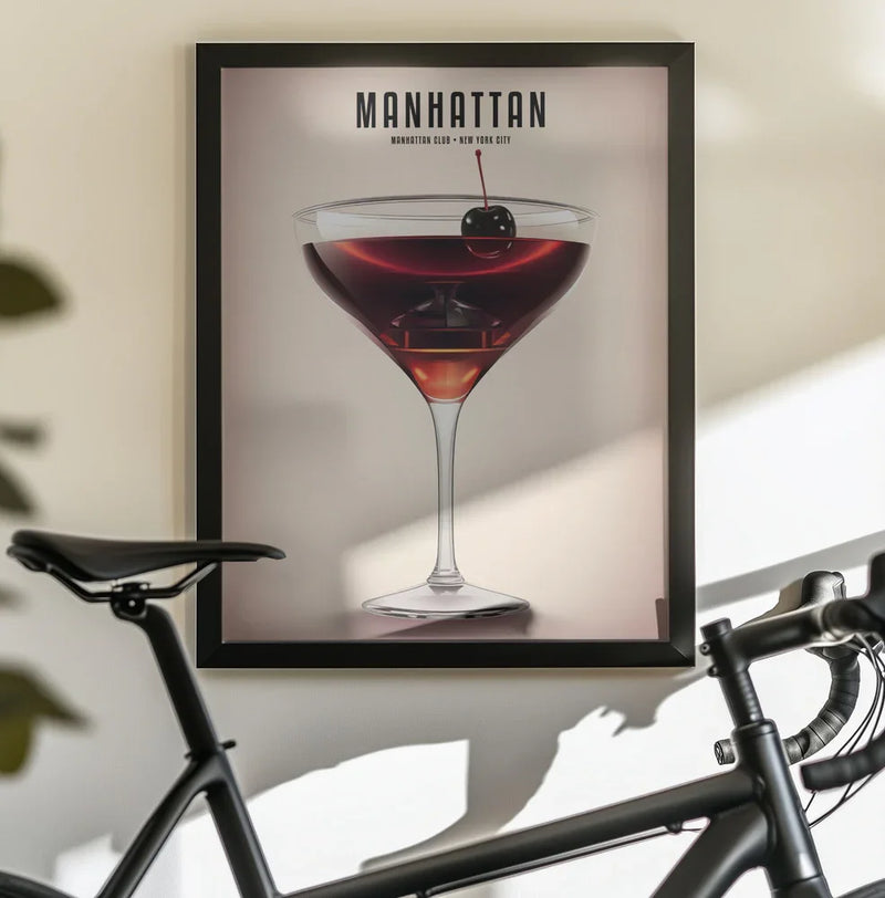Manhattan Cocktail - Andreas Magnusson Framed Art | Home or Office Art