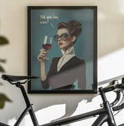 Did You Say Wine - Andreas Magnusson Framed Art | Home or Office Art