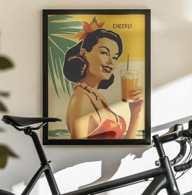 Cheers! - Andreas Magnusson Framed Art | Home or Office Art