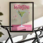 Dirty Martini Cocktail 01.png - WallChart Art Studio Framed Art | Home or Office Art