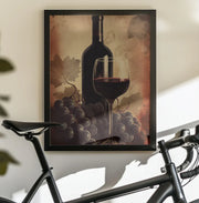 Red Red Wine No 2 - Andreas Magnusson Framed Art | Home or Office Art