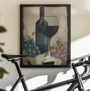 Red Red Wine No 4 - Andreas Magnusson Framed Art | Home or Office Art