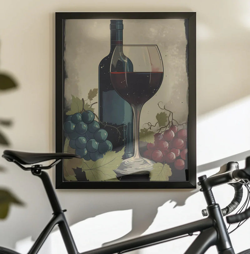 Red Red Wine No 4 - Andreas Magnusson Framed Art | Home or Office Art