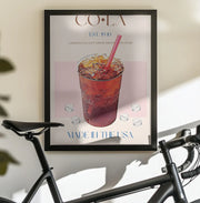 Chilled Cola Delight - Nazma Khokhar Framed Art | Home or Office Art