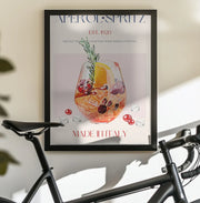 Aperol Spritz Cocktail - Nazma Khokhar Framed Art | Home or Office Art