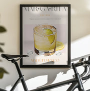 Margarita Print Cocktail - Nazma Khokhar Framed Art | Home or Office Art