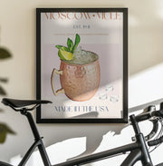 Moscow Mule Print - Nazma Khokhar Framed Art | Home or Office Art