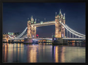 Night at The Tower Bridge - Nader El Assy Framed Art | Home or Office Art