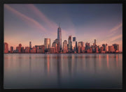 Lower Manhattan at dusk - Wei (David) Dai Framed Art | Home or Office Art