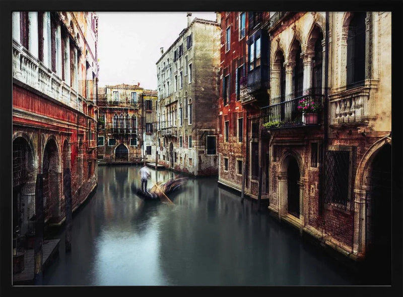 The Gondolier - Carmine Chiriacò Framed Art | Home or Office Art