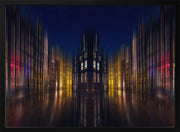 our house in the middle of the street - Stefan Kierek Framed Art | Home or Office Art