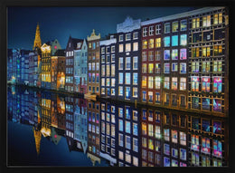 Amsterdam mirror. Framed Art Juan Pablo de Miguel | Home or Office Art