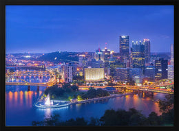 The Steel City Framed Art Michael Zheng | Home or Office Art