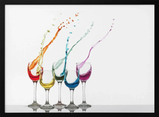 Glass party - Madison Framed Art | Home or Office Art