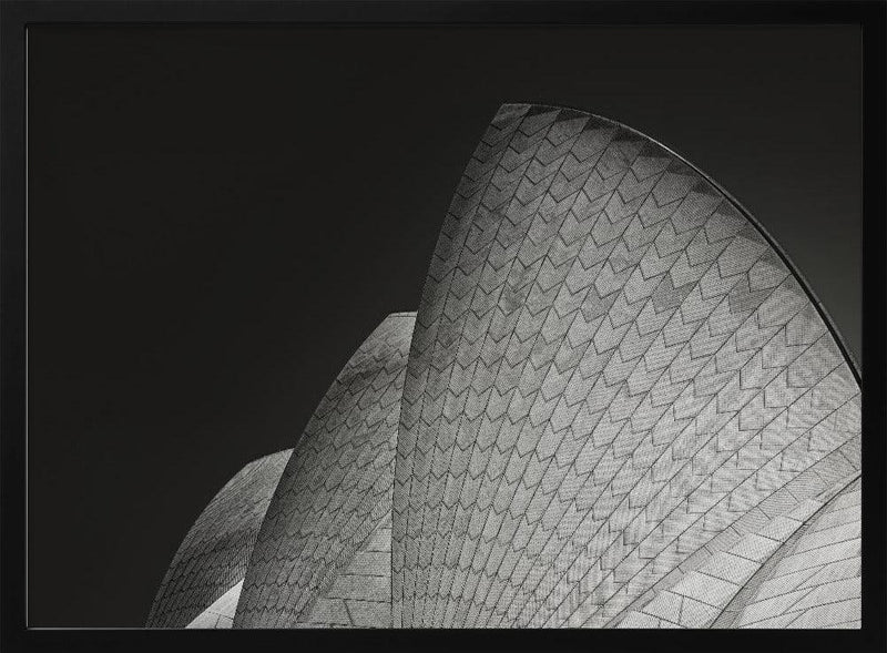 Rafters and Curves Framed Art Mathilde Guillemot | Home or Office Art