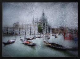 It was raining in Venice Framed Art Fran Osuna | Home or Office Art