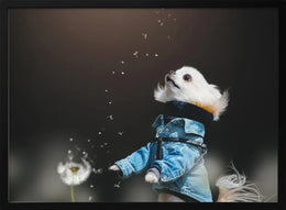 Fluffy Framed Art Lienjp | Home or Office Art