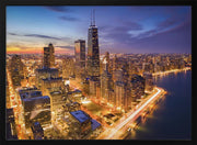 Chicago! Chicago! Framed Art Michael Zheng | Home or Office Art