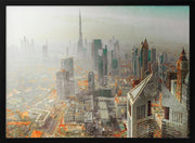 Twin Tower Framed Art Dubai Framed Art Carmine Chiriacò | Home or Office Art