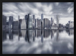 Manhattan Reflection Framed Art Michael Zheng | Home or Office Art