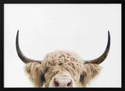 Peeking Cow Framed Art Kathrin Pienaar | Home or Office Art