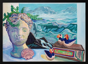 Coastal Still Life - Pauline Wegman | Key and Sea Creative Framed Art | Home or Office Art