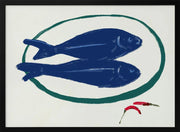 Blue Fish and Spice - Little Dean Framed Art | Home or Office Art