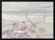 Cuzzies at the Beach, Hermanus, South Africa - Jenna Alheit Framed Art | Home or Office Art