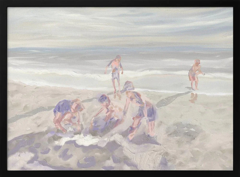 Cuzzies at the Beach, Hermanus, South Africa - Jenna Alheit Framed Art | Home or Office Art