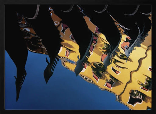 Venice - Gondole - Reflex - Fabrizio Vendramin Framed Art | Home or Office Art