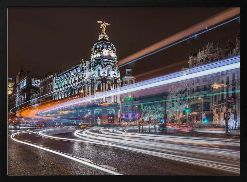 Madrid Traffic - Javier de la Torre Framed Art | Home or Office Art